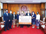 CK Power donates 1.5 million baht to support Covid-19 fight in Laos